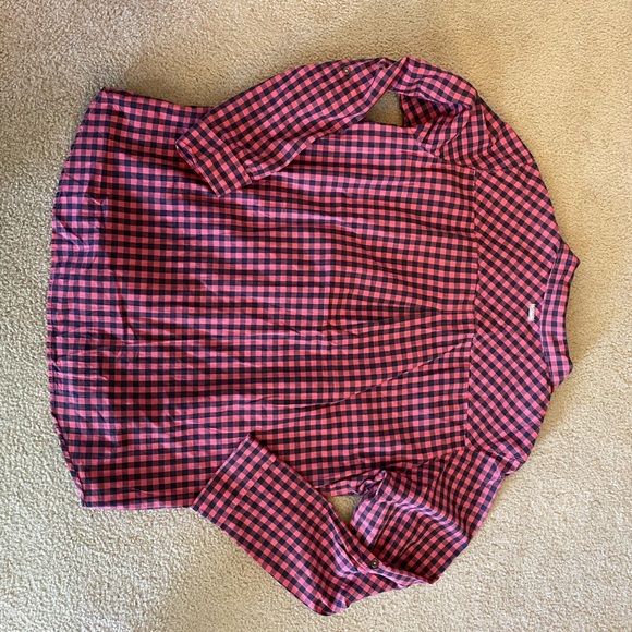 Columbia Women's Button Up Gingham Check Shirt - Picture 3 of 4